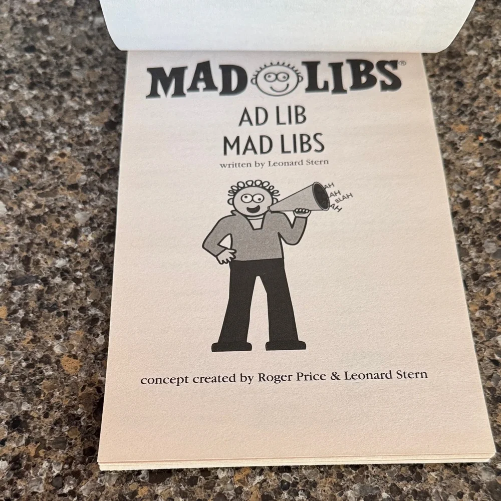 NEW 3-Books-in-1 Mad Libs Word Game - World's Greatest Word Game